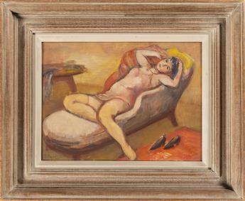 BERNARD KARFIOL The Chaise Longue (Reclining Model).